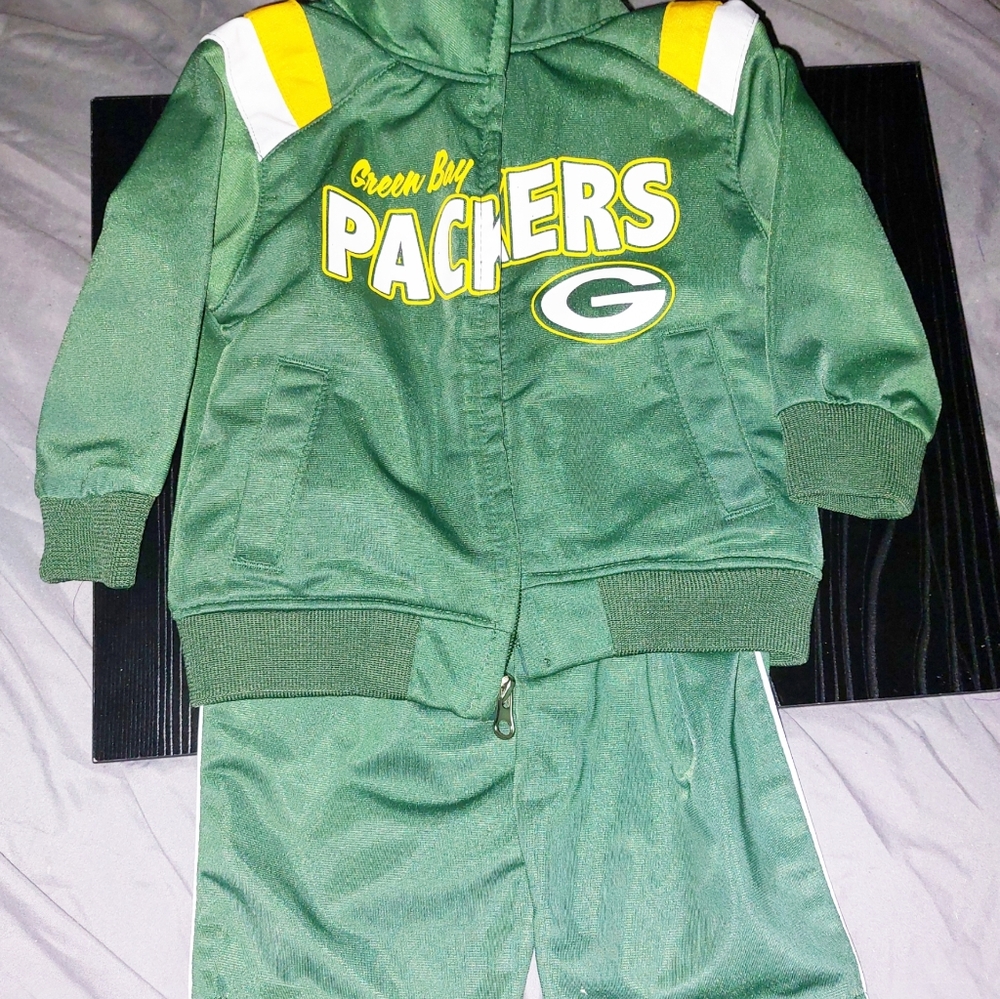 Kids Green Bay Packers Jump Suit 12m